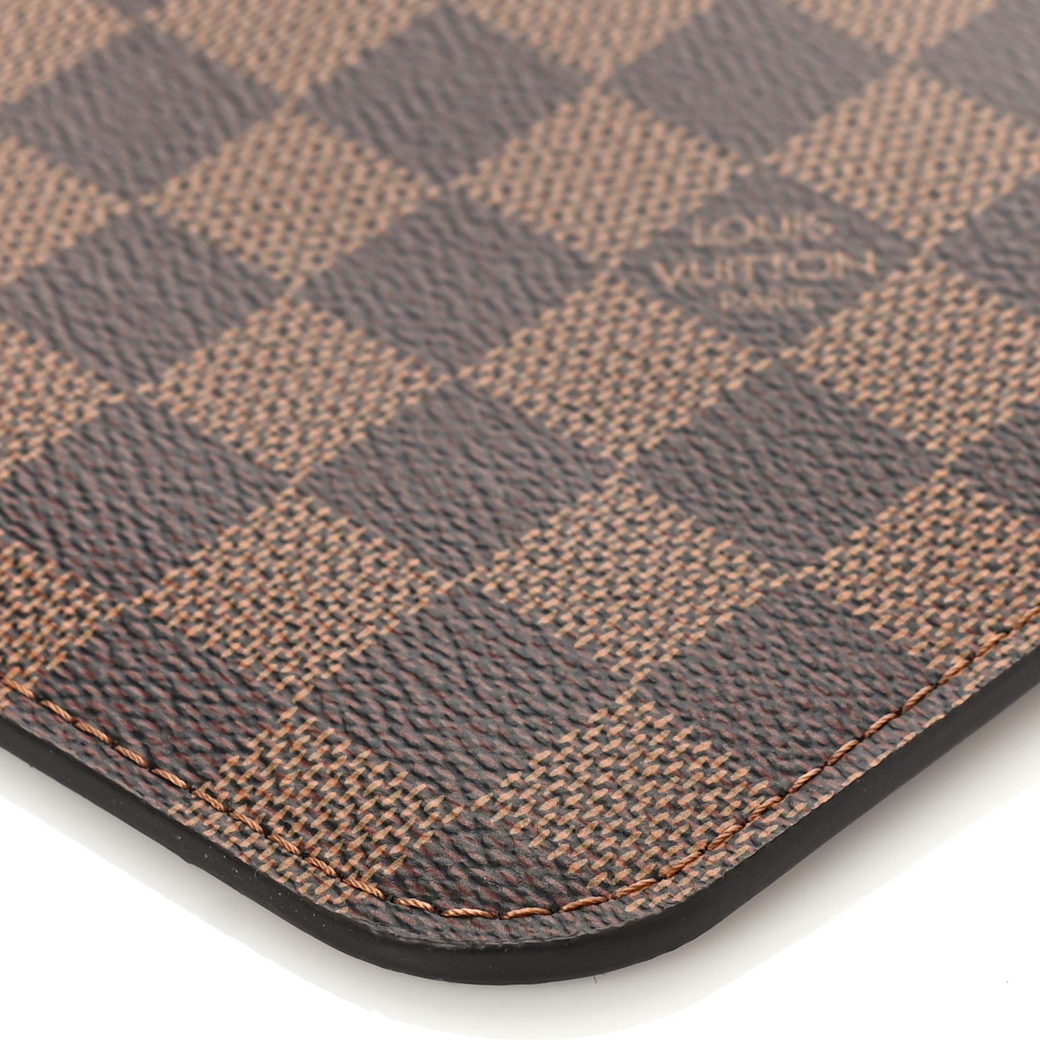 Louis Vuitton Damier Ebene Neverfull MM GM Pochette Rose Ballerine 8 of 8