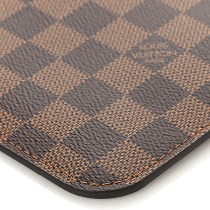 Louis Vuitton Damier Ebene Neverfull MM GM Pochette Rose Ballerine 8 of 8