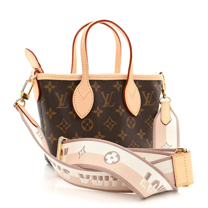Louis Vuitton Monogram Neverfull BB Beige 3 of 9