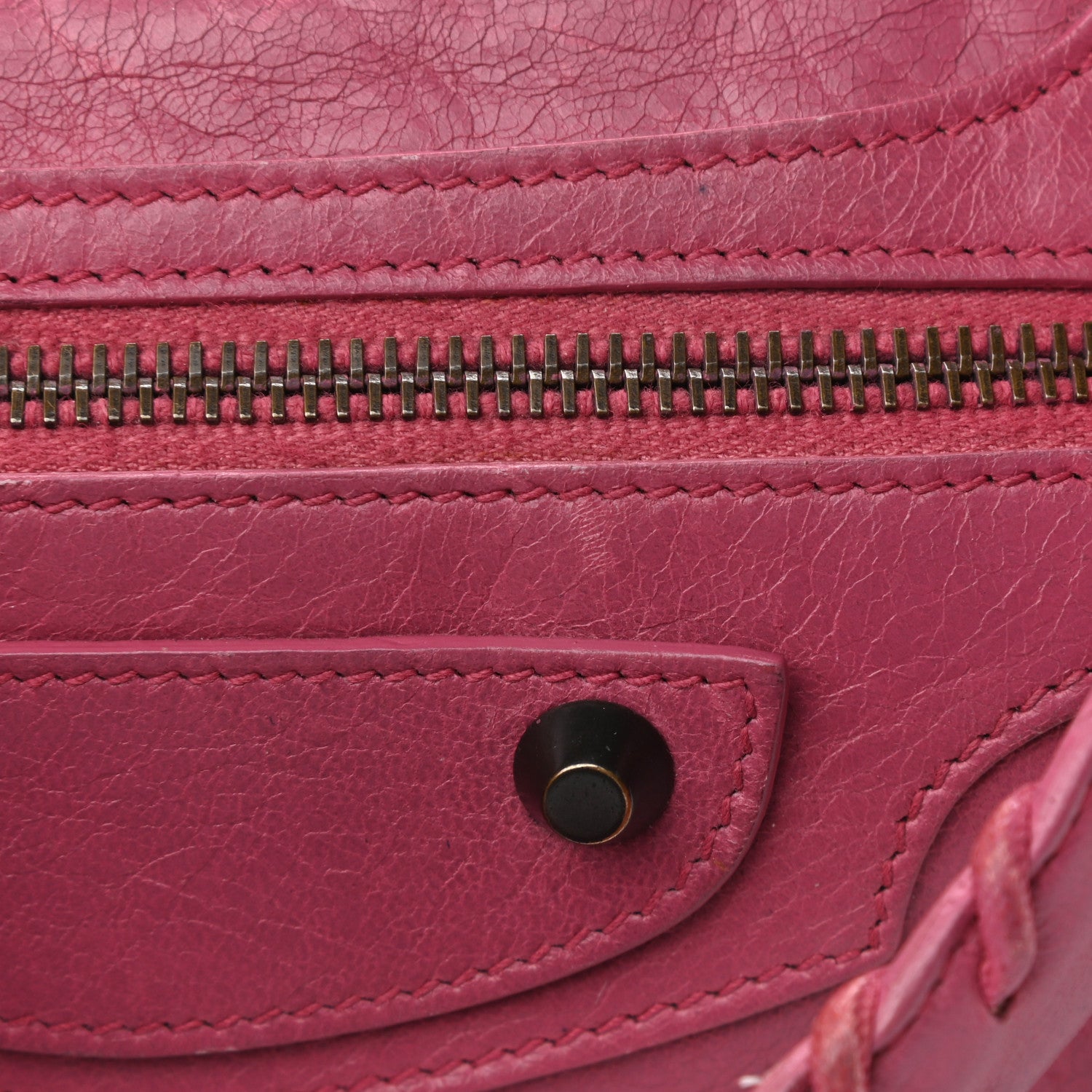Balenciaga Agneau Classic Hardware First Framboise 11 of 13