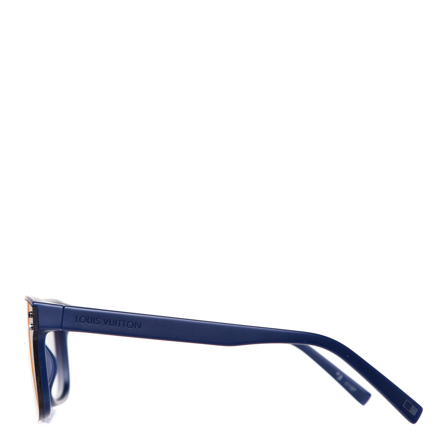 Louis Vuitton Acetate Monogram Waimea Sunglasses Z2328W Blue 3 of 7