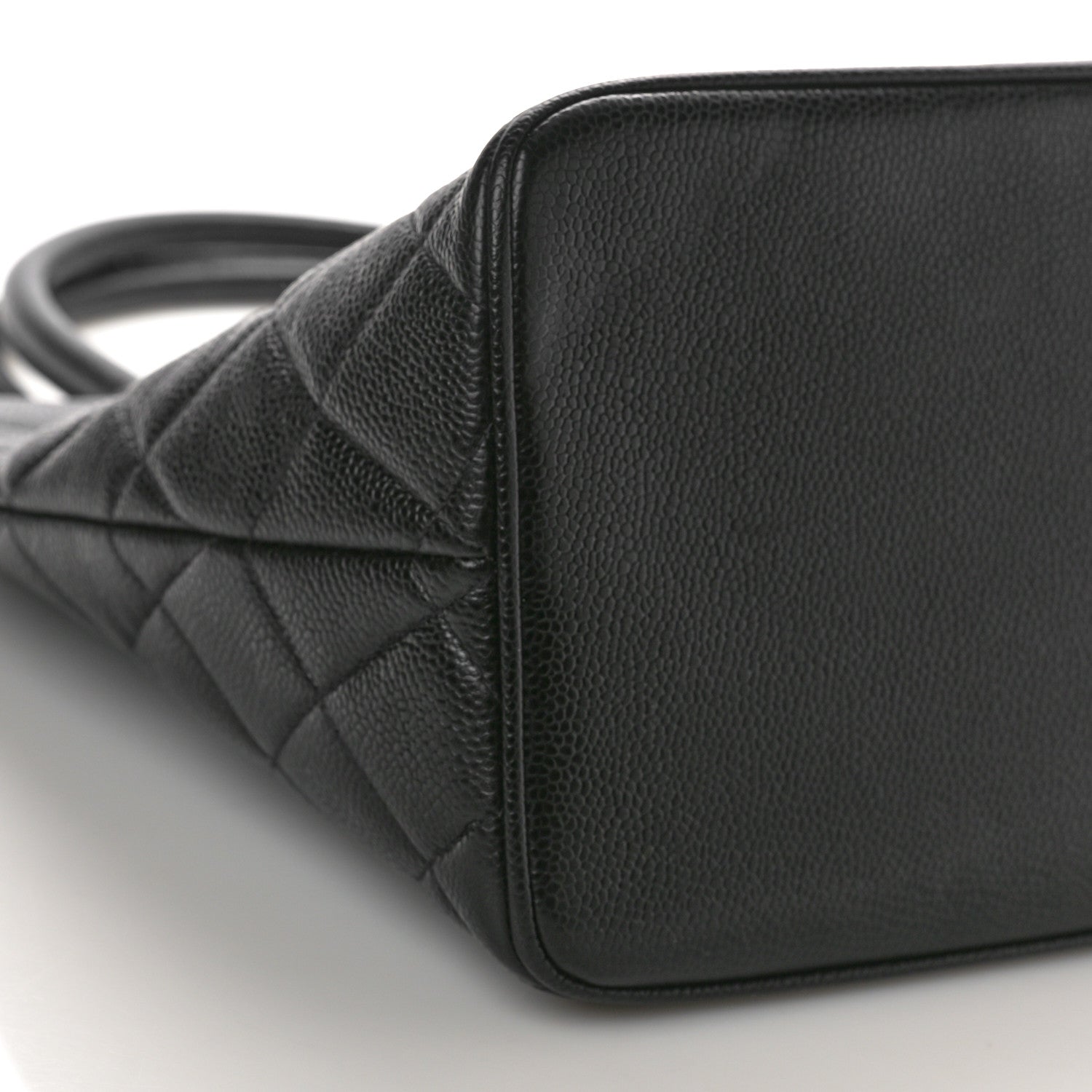 Chanel Caviar Quilted Medallion Tote Black 9 of 10