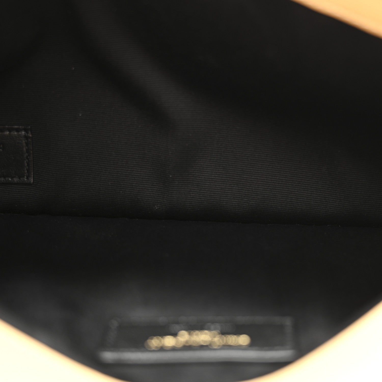 Saint Laurent Micro Raffia Uptown Pouch Natural Hay Blush 5 of 8