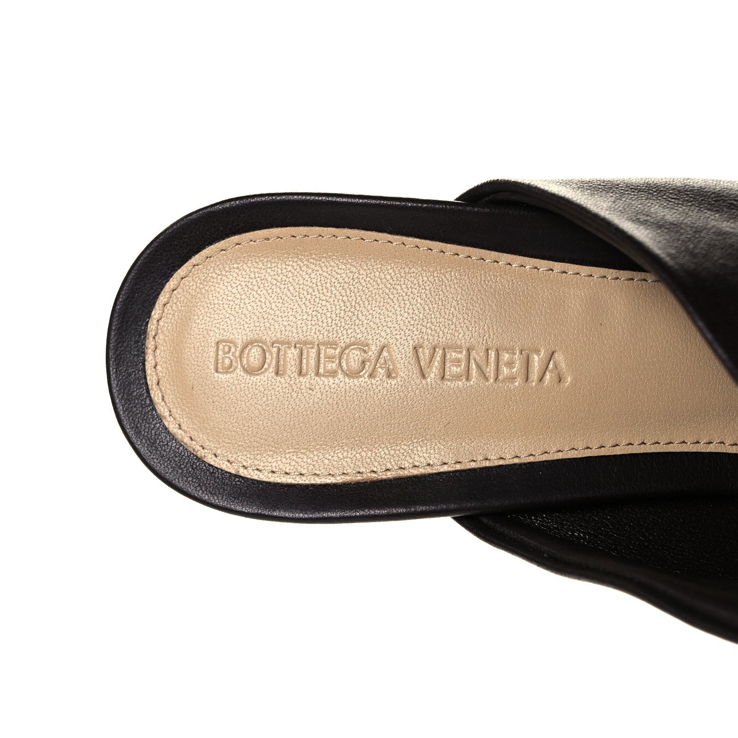 Bottega Veneta Nappa Stack Mule Sandals 39 Fondente 7 of 7