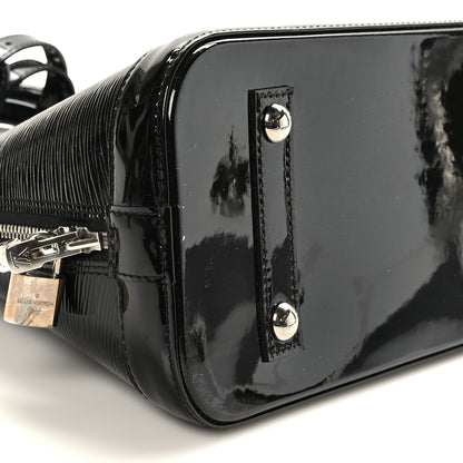 Louis Vuitton Electric Epi Alma MM Black 7 of 8