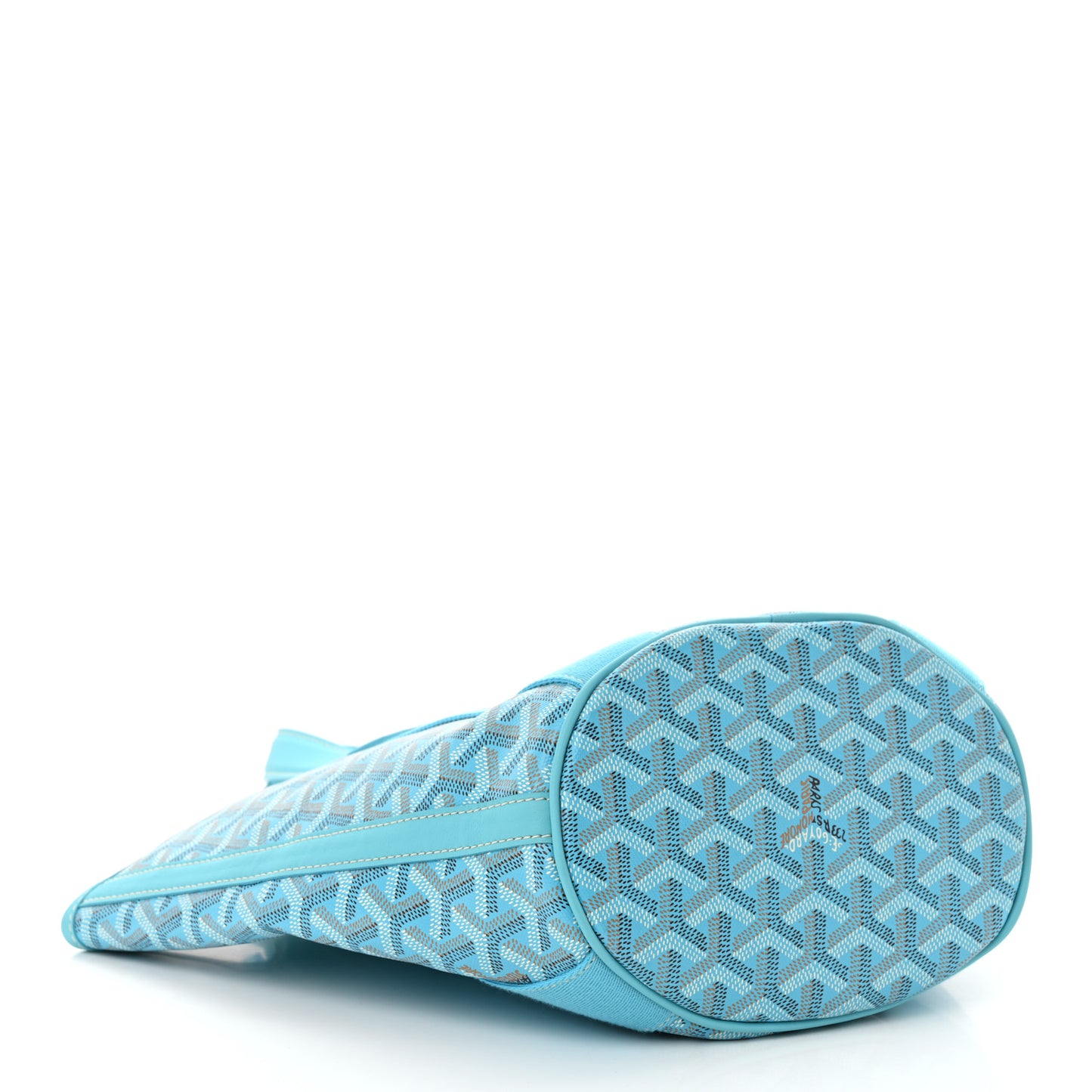 Goyardine Belharra PM Bleu Turquoise