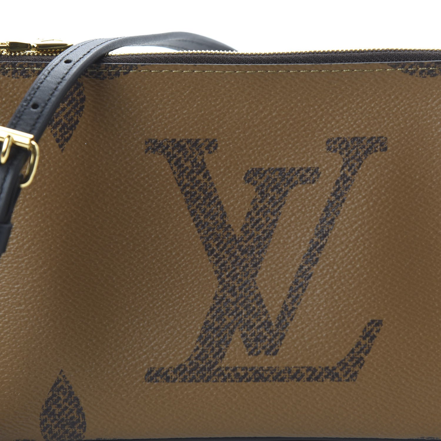 Louis Vuitton Reverse Monogram Giant Double Zip Pochette 8 of 9