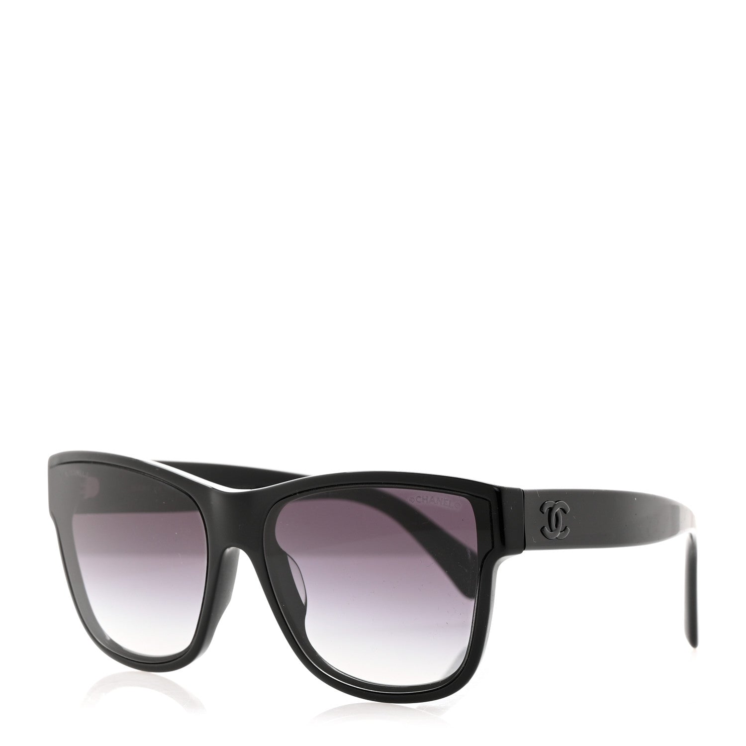 Chanel Acetate Butterfly CC Sunglasses 5386-A Black 1 of 8