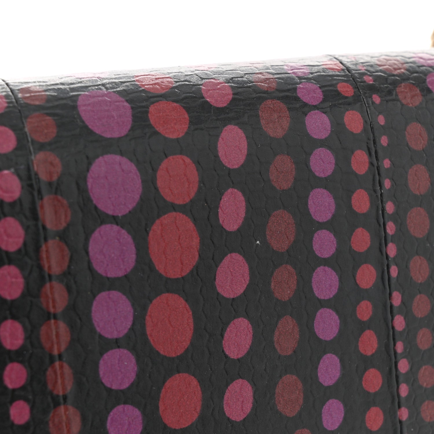 Bulgari Calfskin Snakeskin Printed Polka Dot Serpenti Forever Crossbody Bag Multicolor 9 of 9