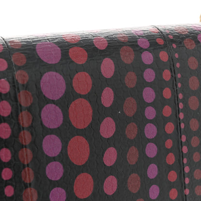 Bulgari Calfskin Snakeskin Printed Polka Dot Serpenti Forever Crossbody Bag Multicolor 9 of 9