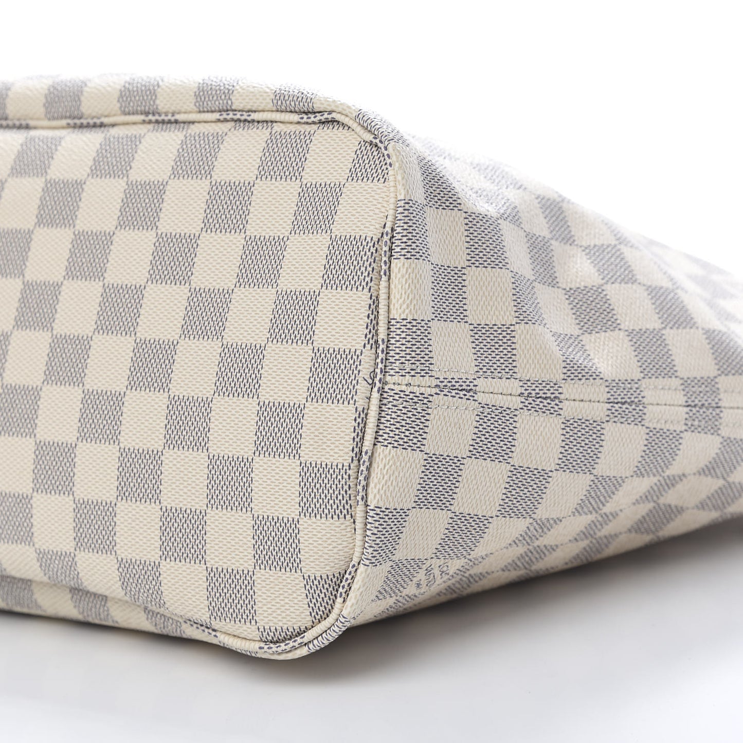 Damier Azur Neo Neverfull MM Rose Ballerine