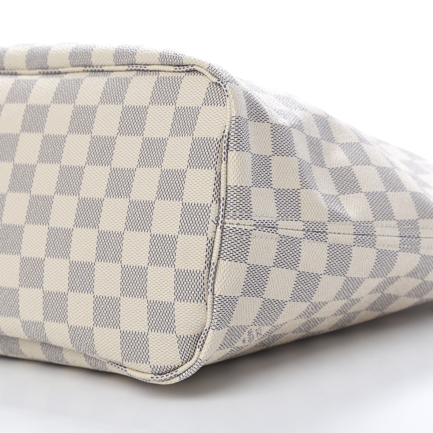 Louis Vuitton Damier Azur Neo Neverfull MM Rose Ballerine 11 of 12