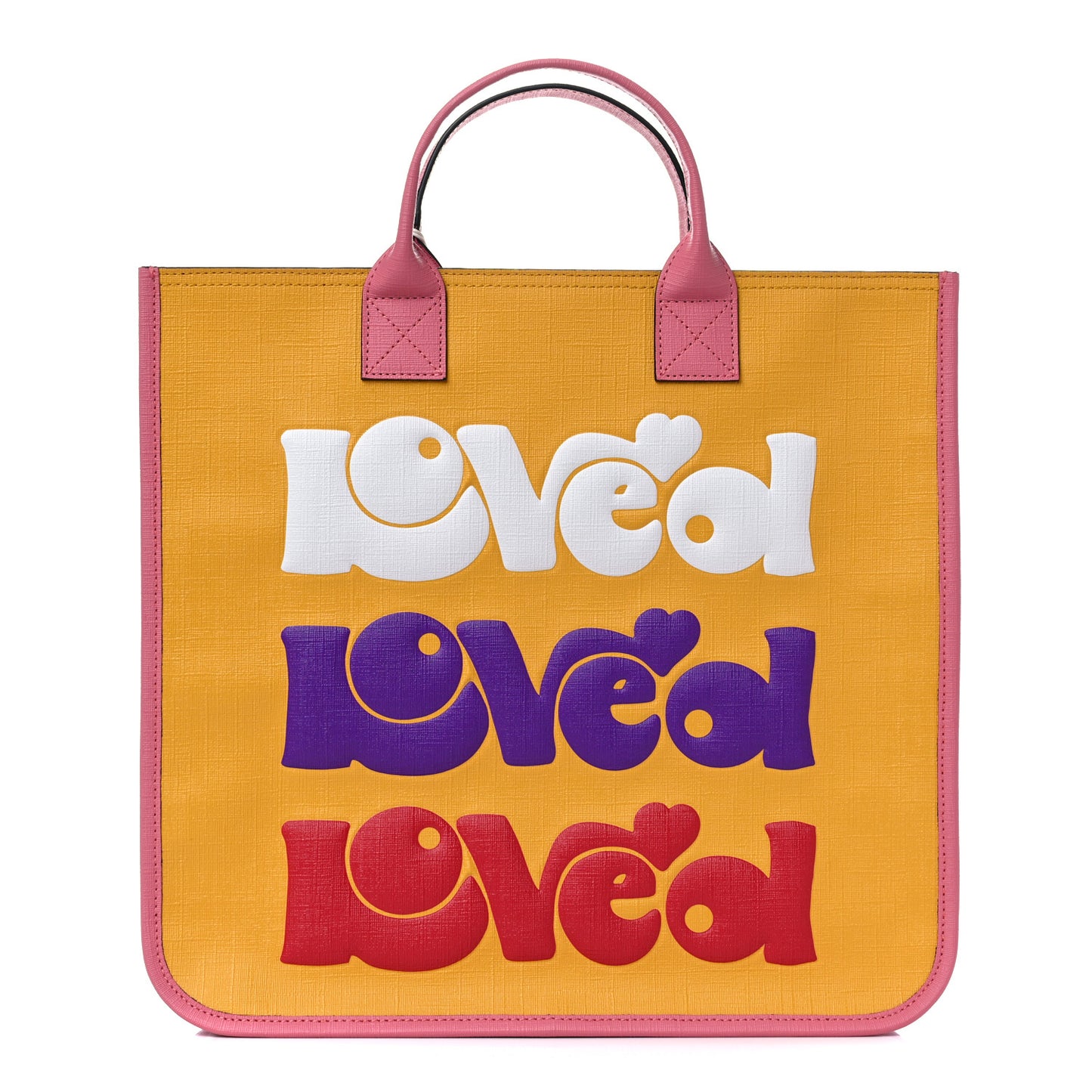 Canvas Childrens Loved Print Tote