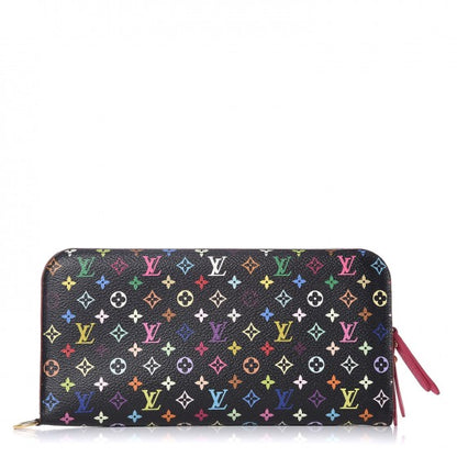 Louis Vuitton Monogram Multicolor Insolite Wallet Black Grenade 1 of 6