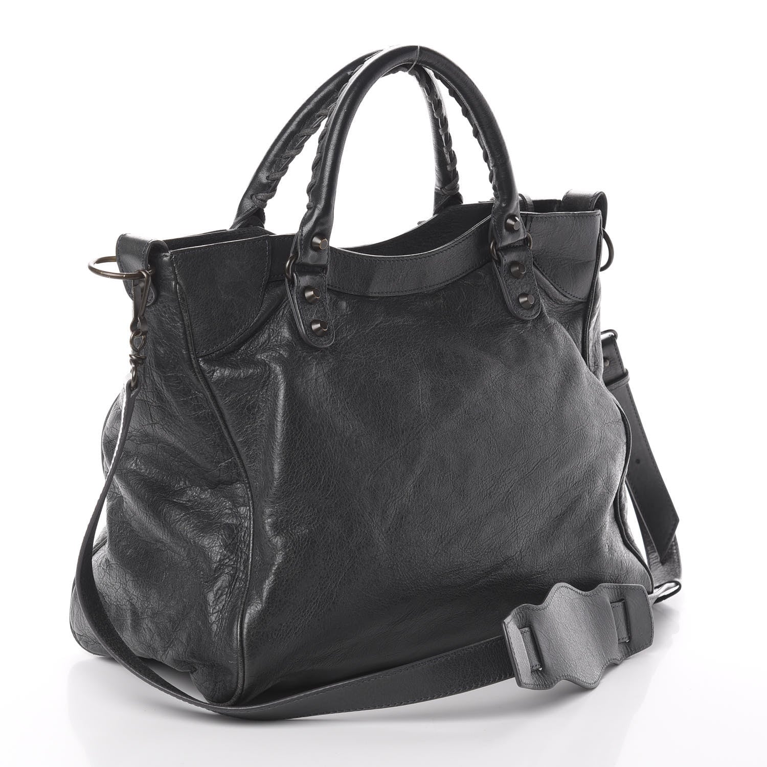 Balenciaga Agneau Classic Hardware Velo Anthracite 2 of 7