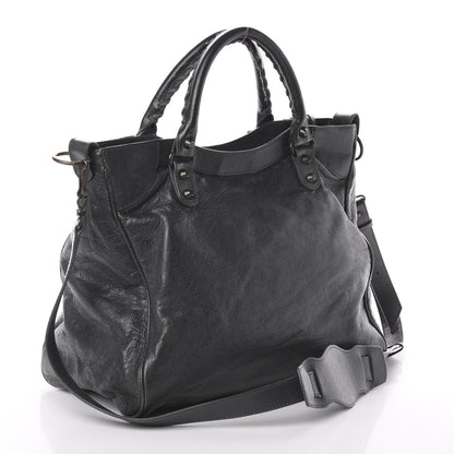 Balenciaga Agneau Classic Hardware Velo Anthracite 2 of 7