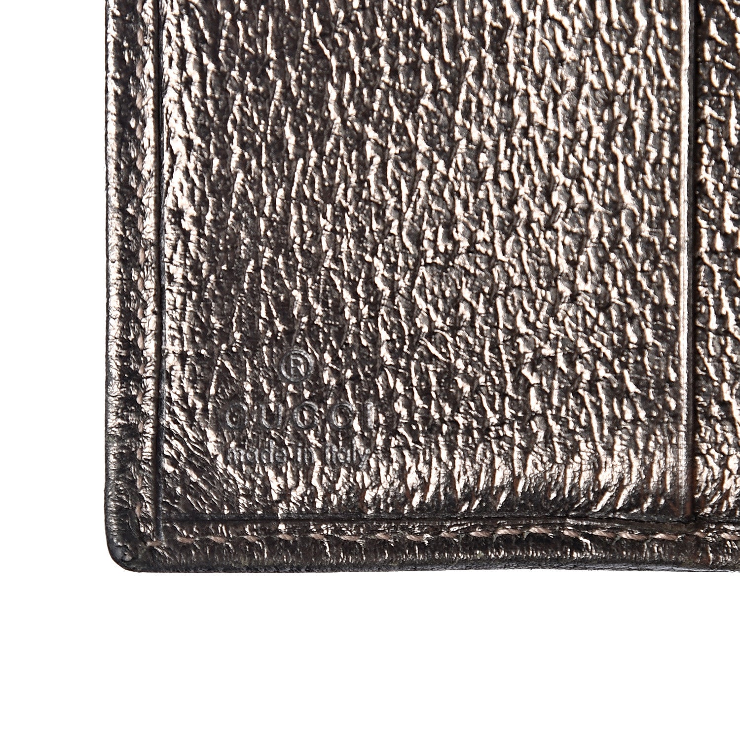 Gucci Monogram Abbey Compact Wallet Dark Brown 5 of 11