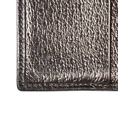 Gucci Monogram Abbey Compact Wallet Dark Brown 5 of 11