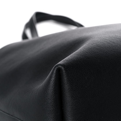 Saint Laurent Calfskin Large Shopping Tote Black 8 of 12
