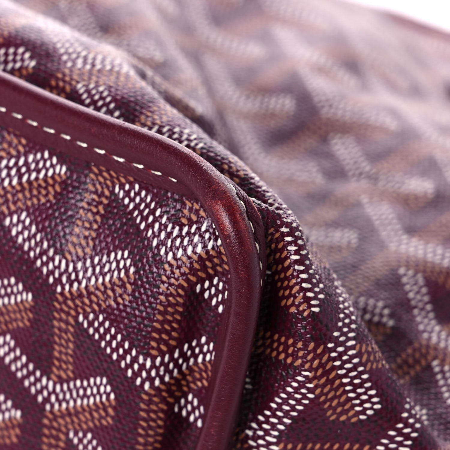 Goyard Goyardine Reversible Mini Anjou Burgundy 8 of 18