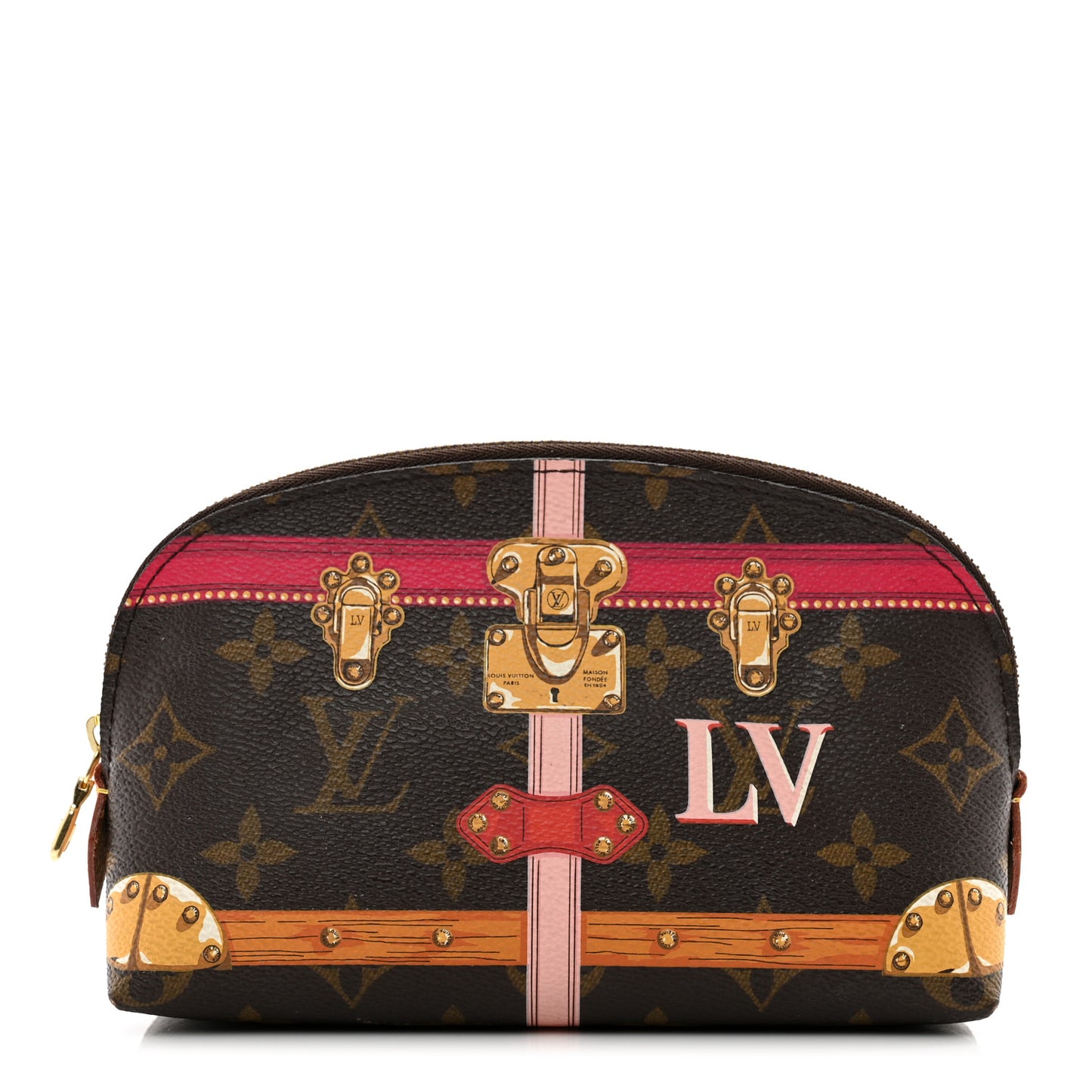 Monogram Summer Trunks Cosmetic Pouch PM