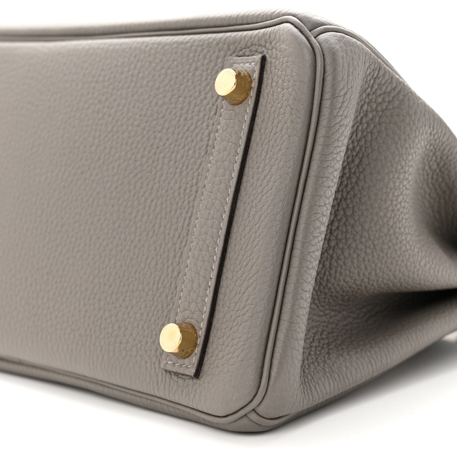 Hermes Togo Birkin 25 Gris Meyer 10 of 10