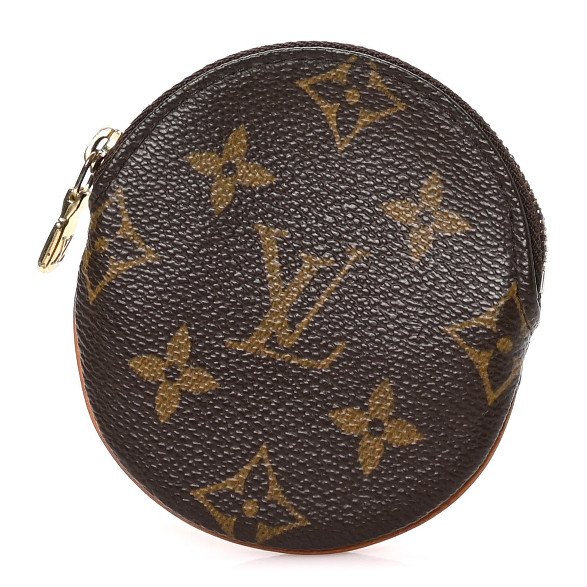 Monogram Round Coin Purse
