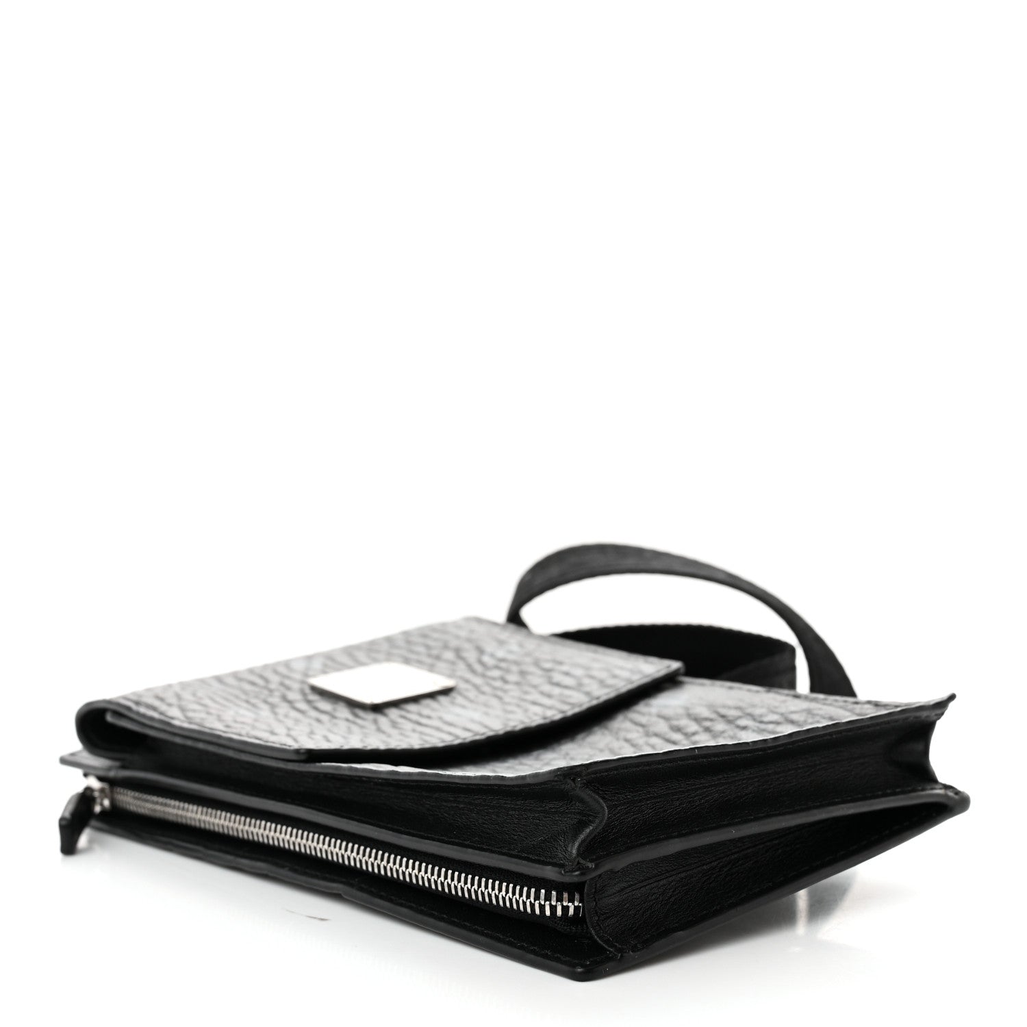MCM Visetos Geo Phone Case Crossbody Black 4 of 13