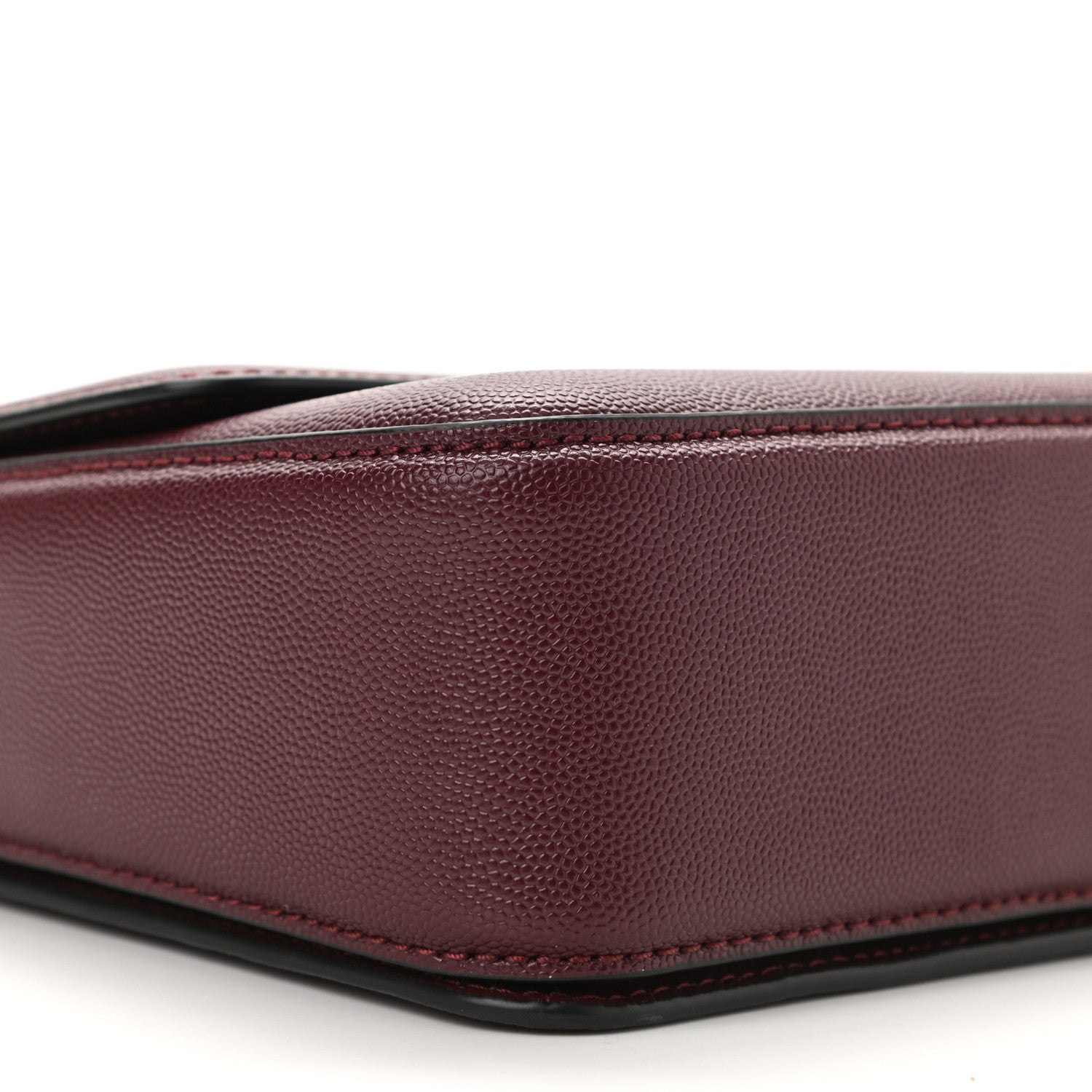 Marc Jacobs Textured Calfskin The J Link Shoulder Bag Burgundy 10 of 11