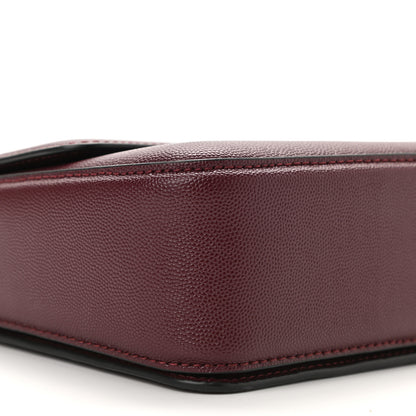 Marc Jacobs Textured Calfskin The J Link Shoulder Bag Burgundy 10 of 11