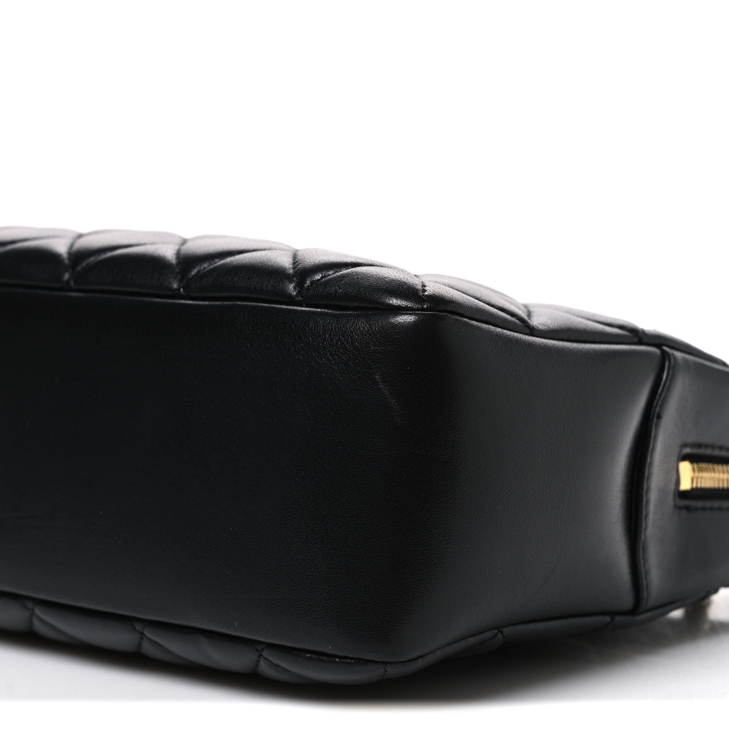 Chanel Lambskin Quilted Large Camera Case Black 10 of 10