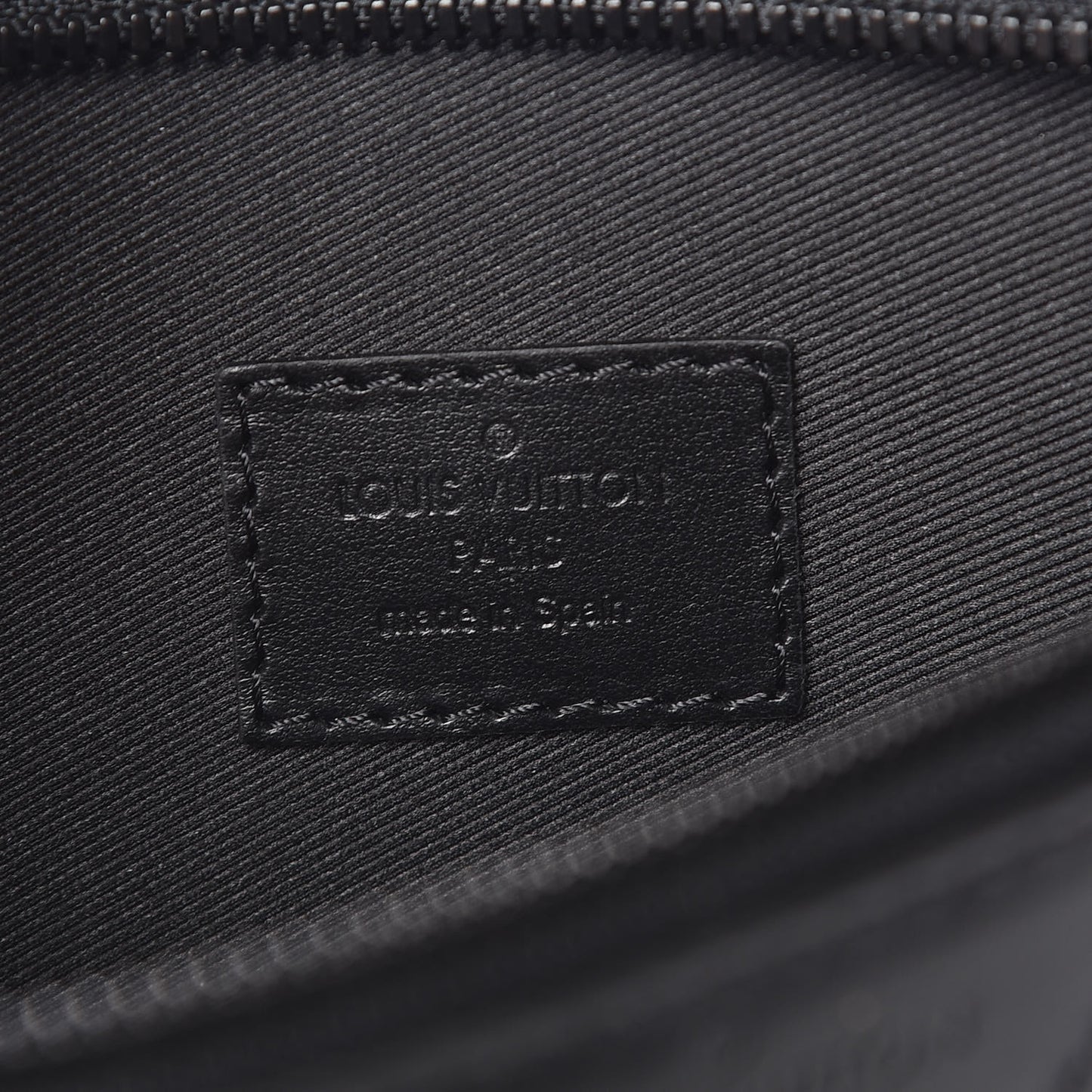 Monogram Double Flat Messenger Marron