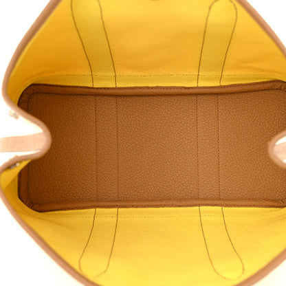 Hermes Twill H Negonda Garden Party 30 TPM Ecru Jaune De Naples Biscuit 5 of 9
