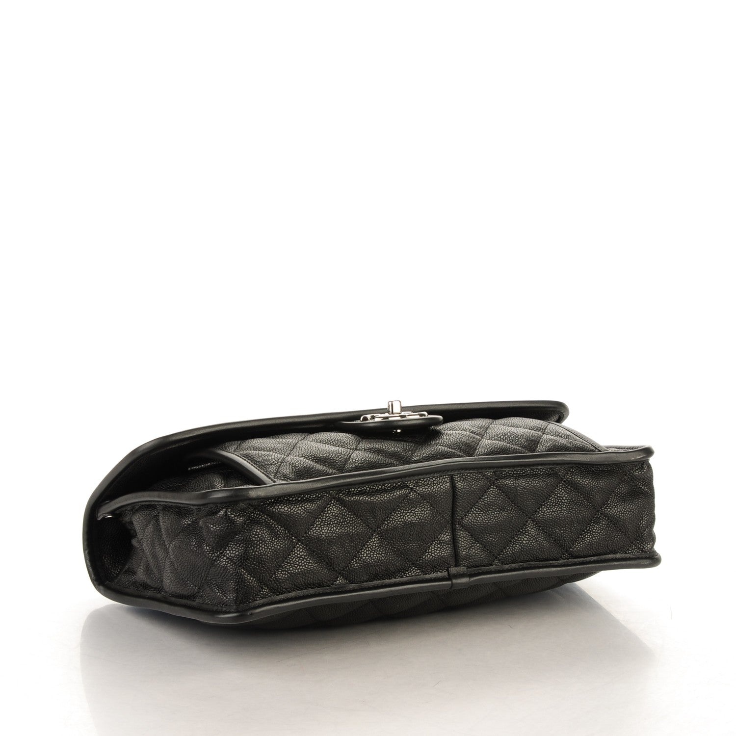 Chanel Caviar Quilted Large French Riviera Flap Black 4 of 7