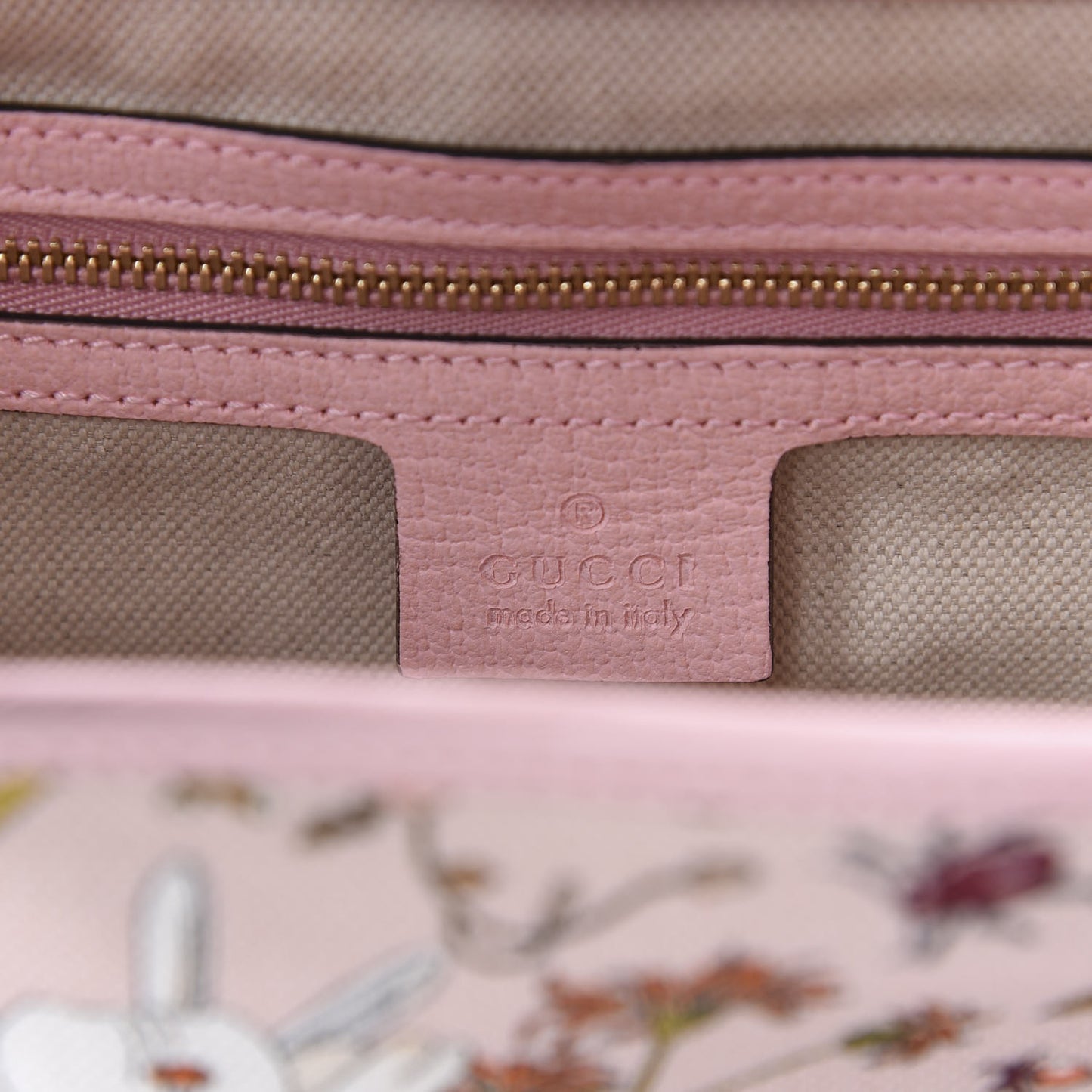 Canvas Flora Medium Jackie Hobo Light Pink
