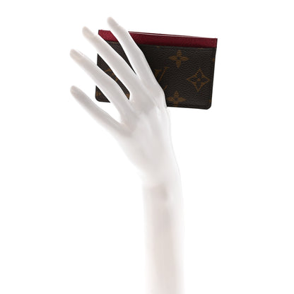 Louis Vuitton Monogram Card Holder Fuchsia 2 of 7