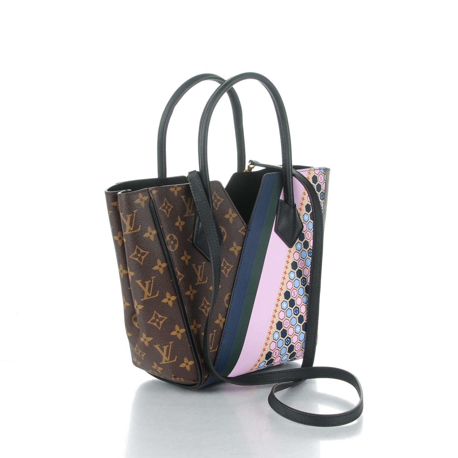 Louis Vuitton Calfskin Monogram Kimono Tote PM Rose 3 of 7