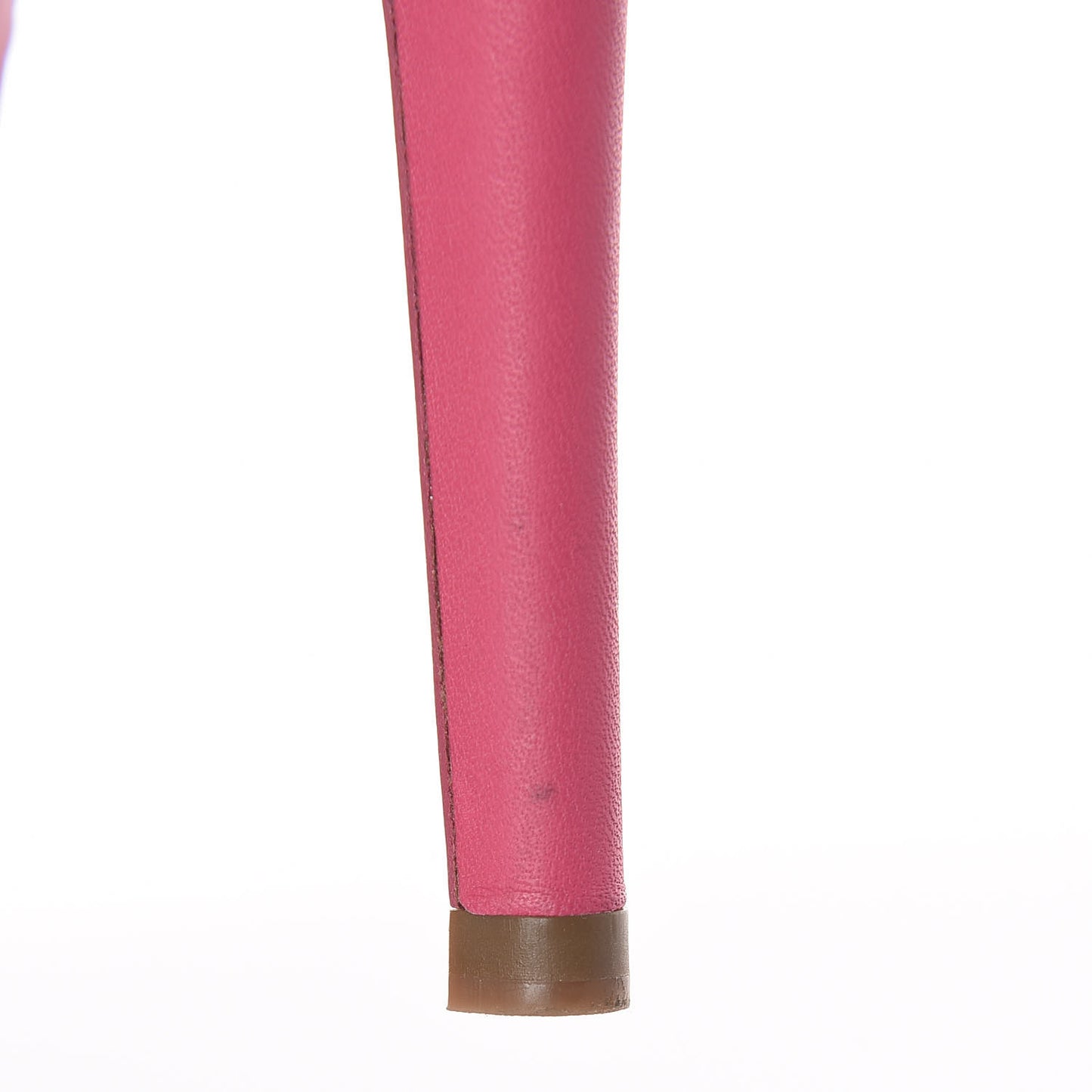 Grained Calfskin Tribute 105 Platform Sandals 38 Rose Clair