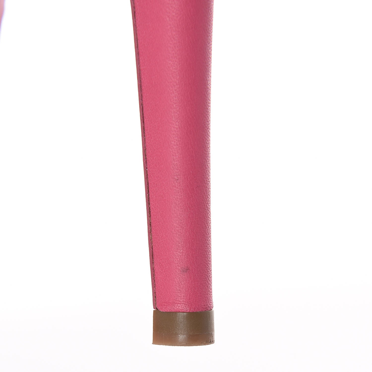 Saint Laurent Grained Calfskin Tribute 105 Platform Sandals 38 Rose Clair 17 of 17