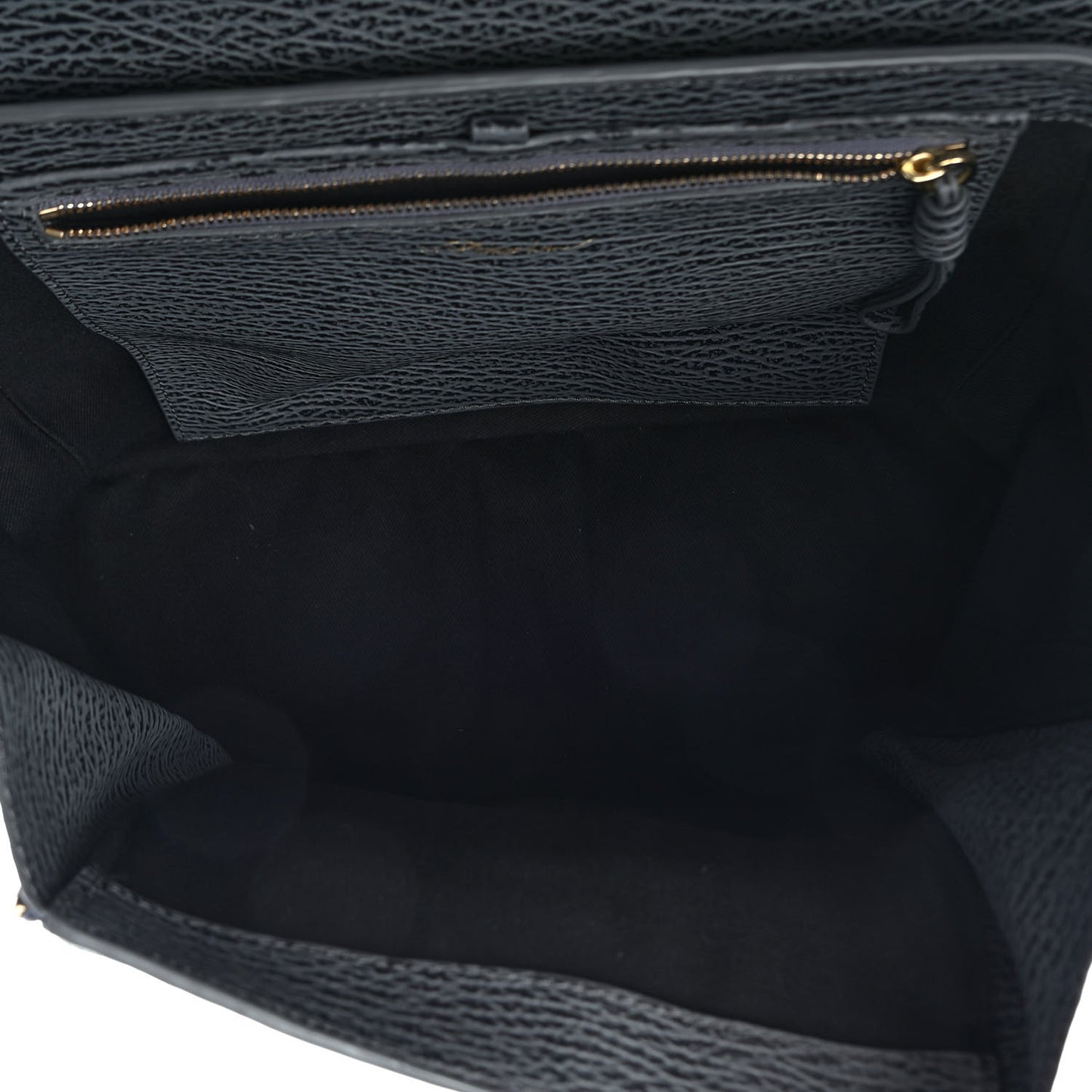 Textured Calfskin Medium Pashli Satchel Ash Charcoal