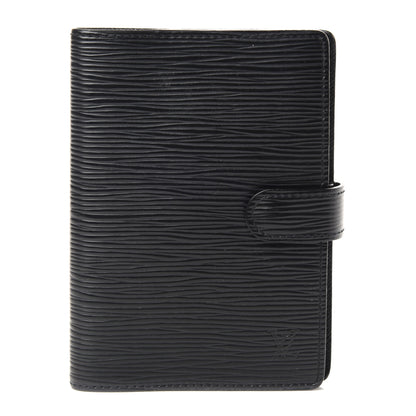 Louis Vuitton Epi Small Ring Agenda Cover Black 1 of 6