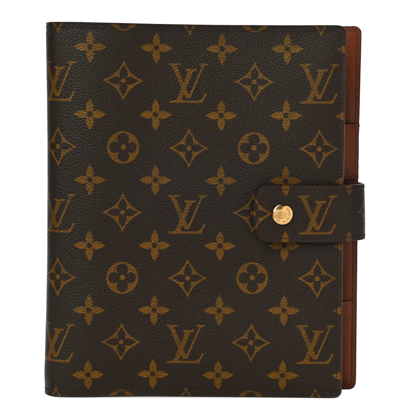 Monogram Large Ring Agenda Cover
