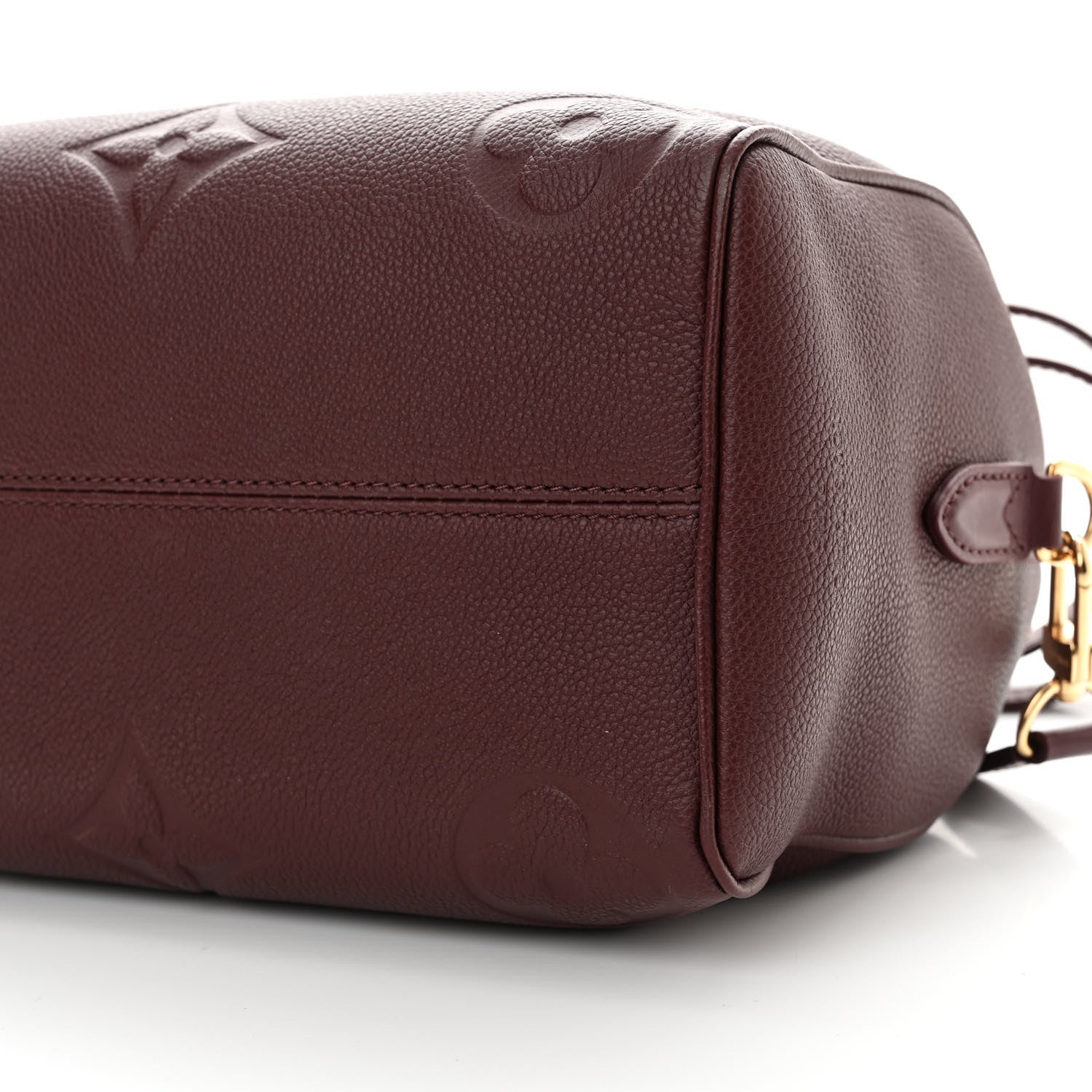 Louis Vuitton Empreinte Monogram Giant Speedy Bandouliere 25 Wine 9 of 9