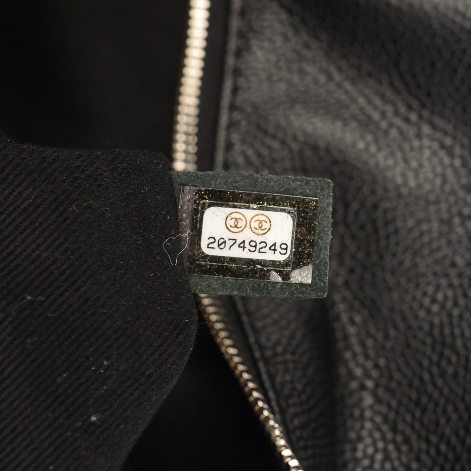 Chanel Caviar Quilted Travel Flap Tote Black 7 of 7