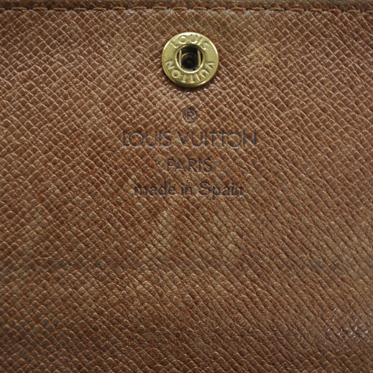 Louis Vuitton Monogram Porte-Monnaie Wallet 6 of 6