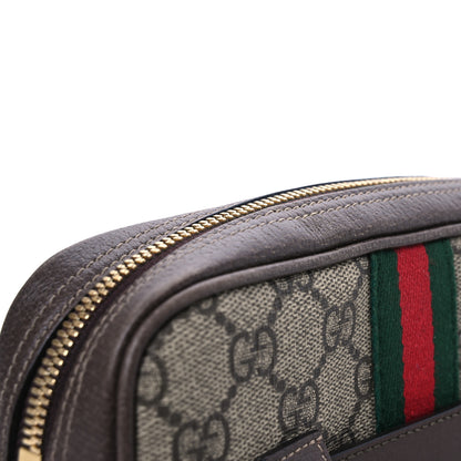 Gucci GG Supreme Monogram Web Small Ophidia Belt Bag 95 38 Dark Brown 16 of 16