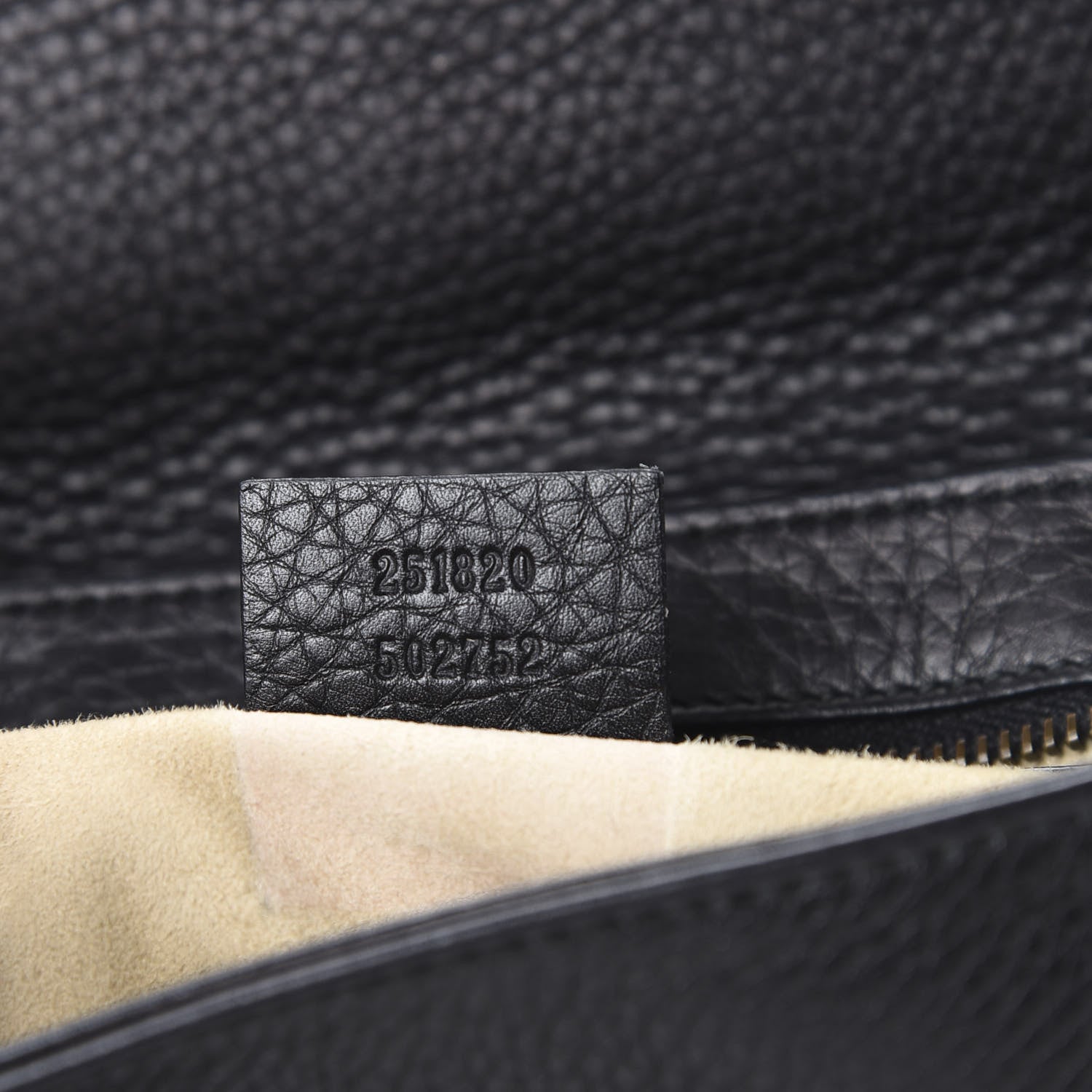 Gucci Calfskin Medium 1973 Chain Shoulder Bag Black 6 of 11