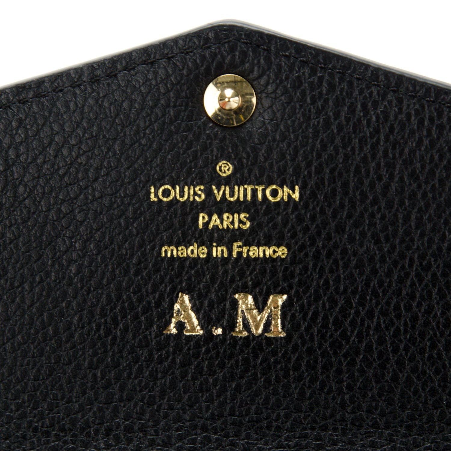 Louis Vuitton Empreinte Key Pouch Black 5 of 6