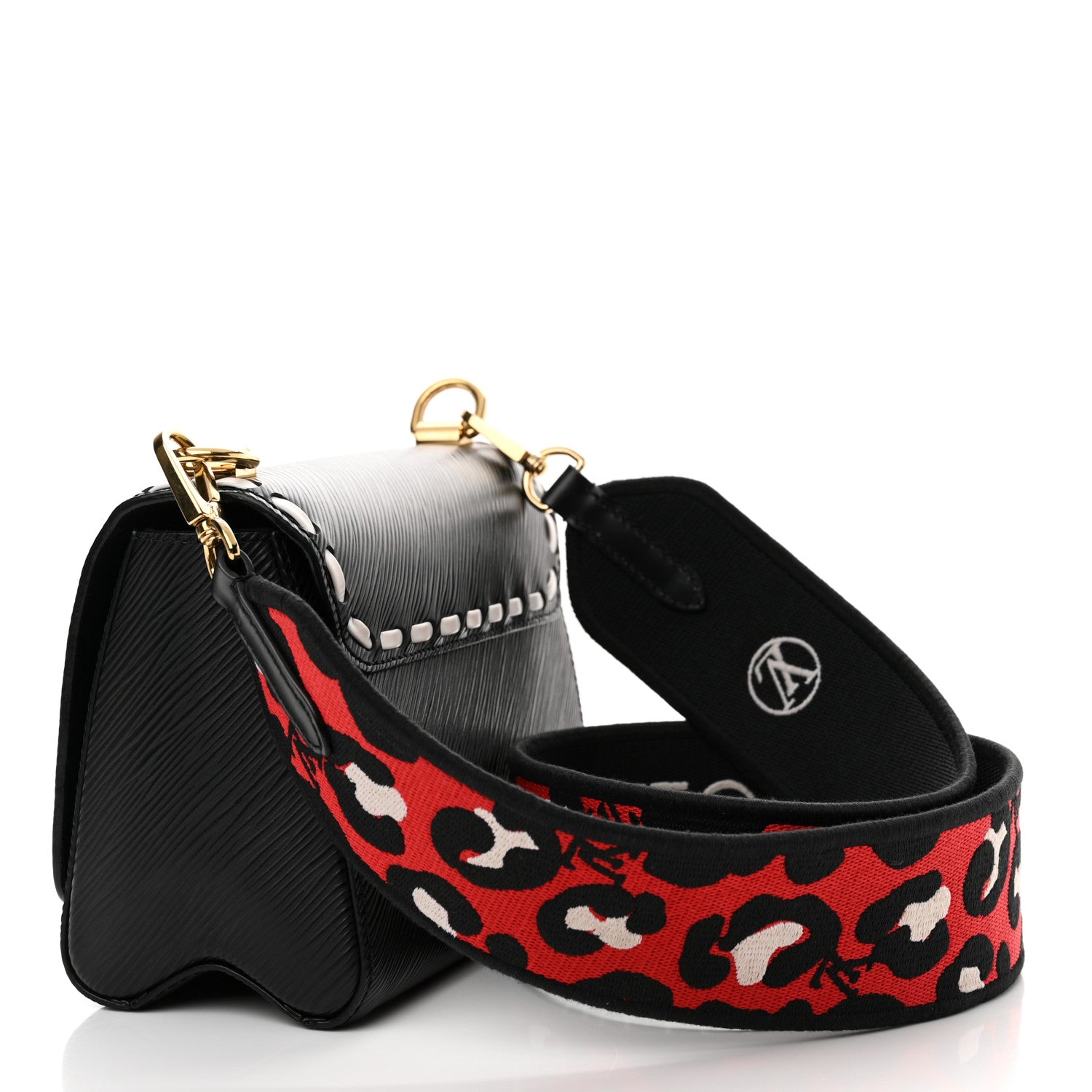 Louis Vuitton Epi Wild At Heart Twist Shoulder Bag PM Black 3 of 10