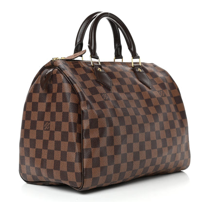 Louis Vuitton Damier Ebene Speedy 30 2 of 13